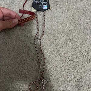 FSU necklace and bracelet